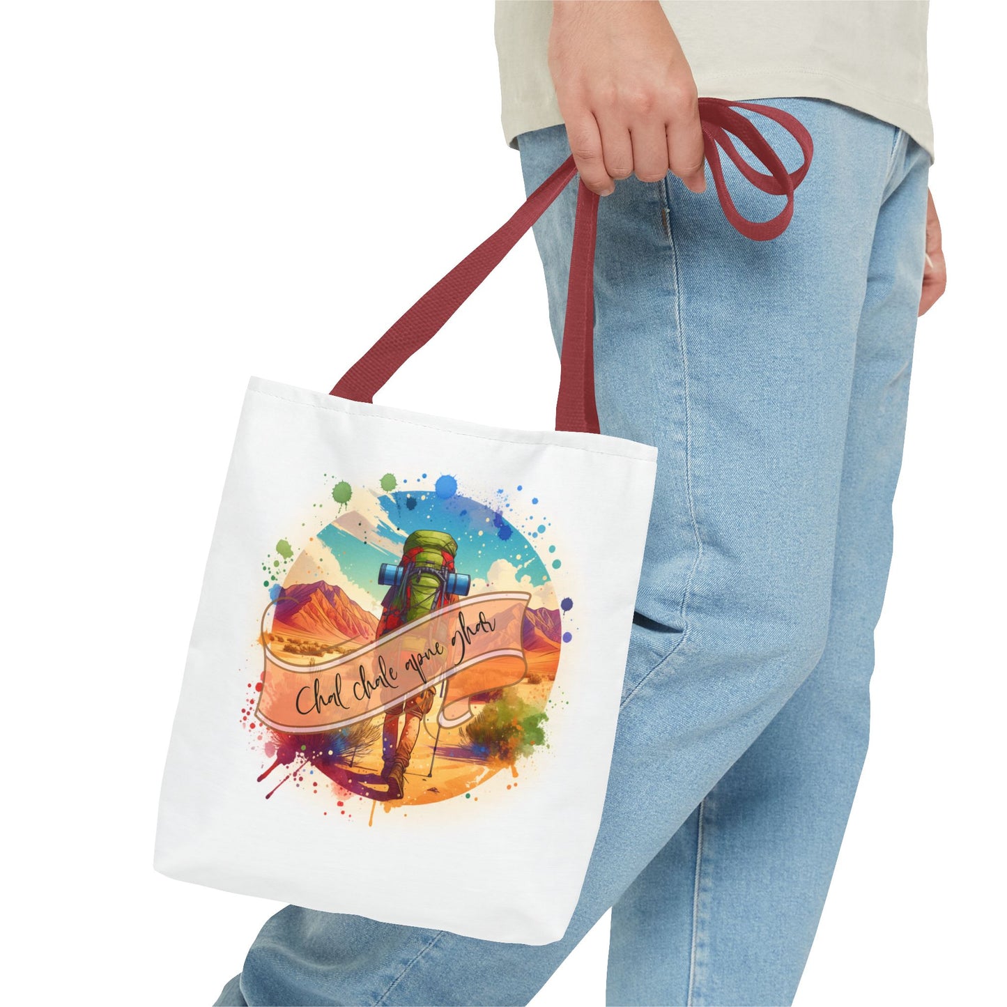 Travel Tote Bag - Lone Explorer
