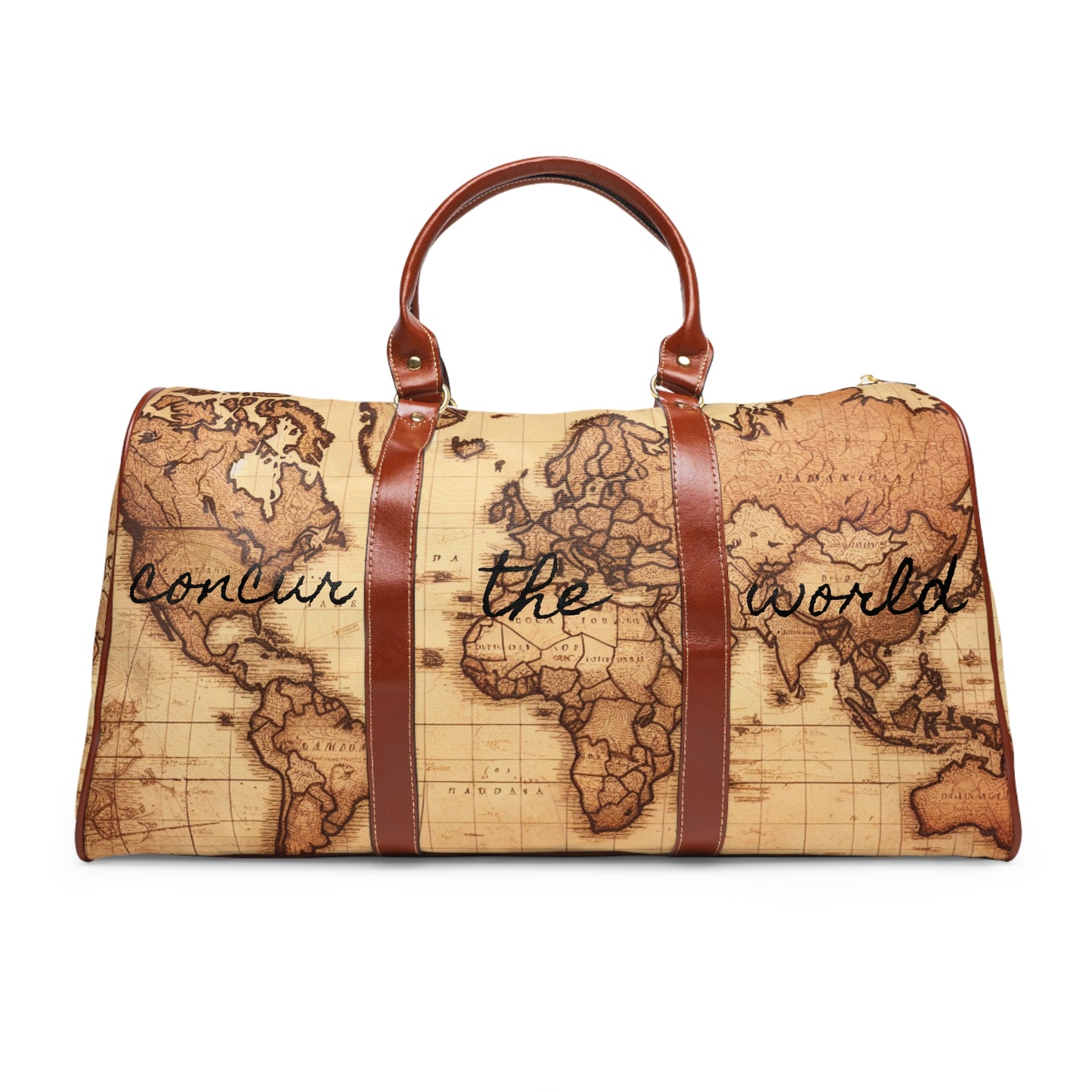 Waterproof Worldmap Travel Bag