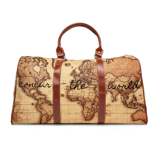 Waterproof Worldmap Travel Bag
