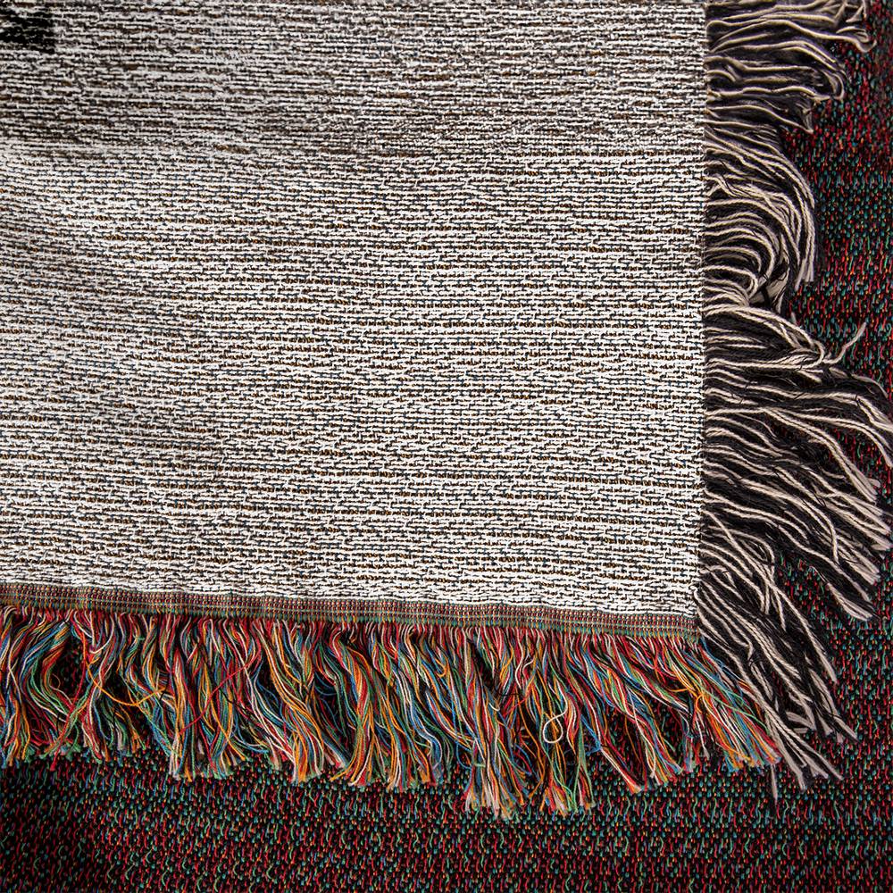 Boho Themed Camping Blanket Right Direction